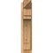 Ekena Millwork Merced Arts & Crafts Rough Sawn Outlooker, Western Red Cedar, 6"W x 16"D x 28"H OUT06X16X28MRC03RWR - alternate 3